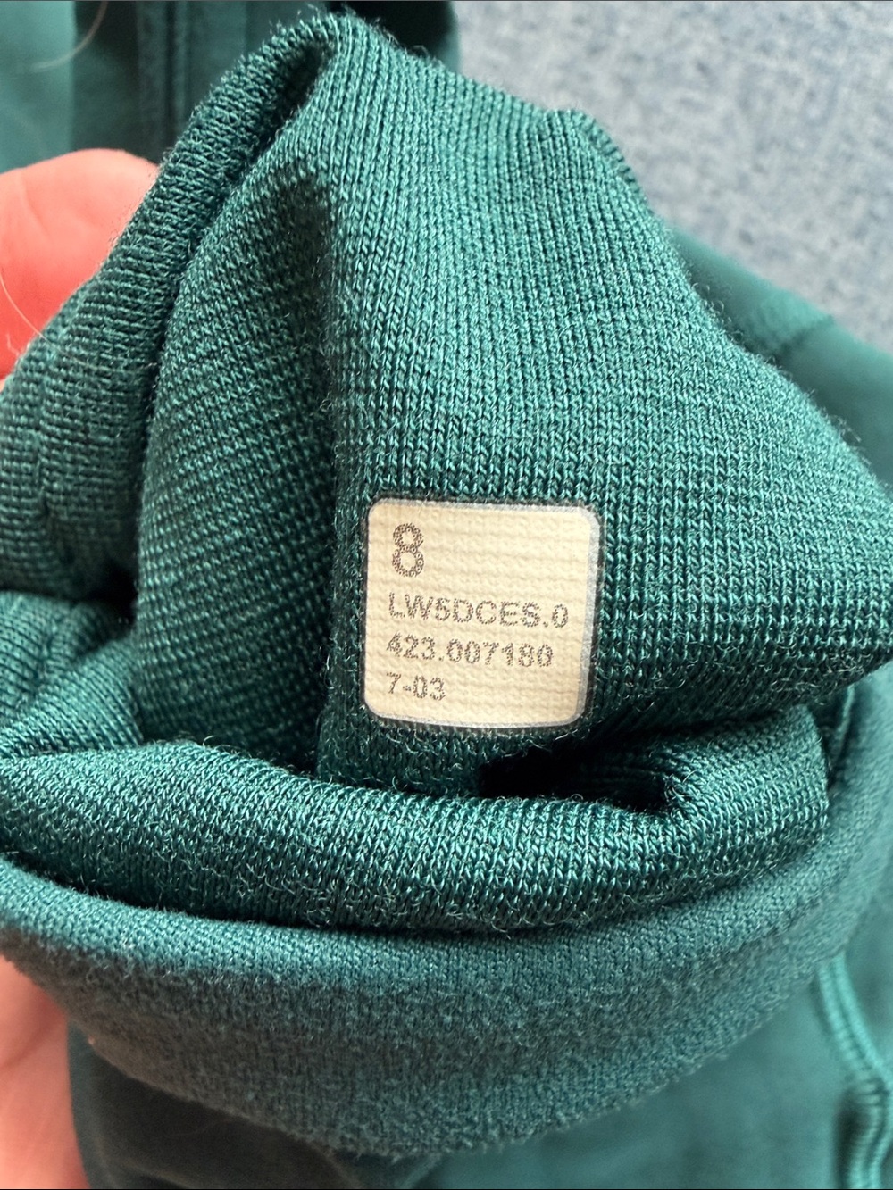 lululemon athletica Teal Green High-Rise Leggings - Picture 2 of 2